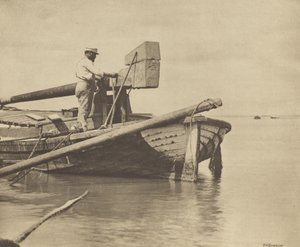 [Mending the Wherry] by Peter Henry Emerson