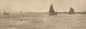 Breydon Suyunda - Deniz Sisi Yaklaşıyor by Peter Henry Emerson