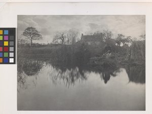 Gladdon'u Kanıtlamak (orijinal kaide üzerine platin baskı) by Peter Henry Emerson