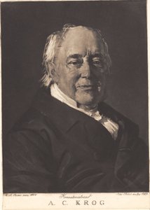 C.A. Krog by Peter Vilhelm Ilsted