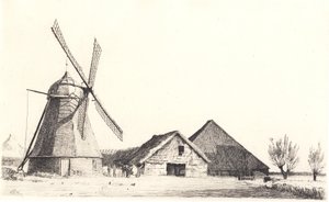 Değirmen ve tuğla işleri by Peter Vilhelm Ilsted