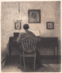 oynayan bayan by Peter Vilhelm Ilsted