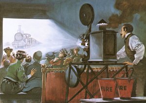 Erken bir film gösteriliyor by Peter Jackson