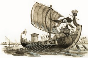 Mısır kadırgası by Peter Jackson