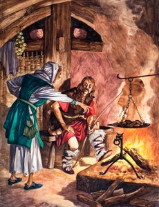 Kral Alfred the Great ve kekler by Peter Jackson