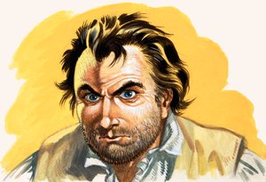 Ödülde İsyan (kağıt üzerinde guaj) by Peter Jackson