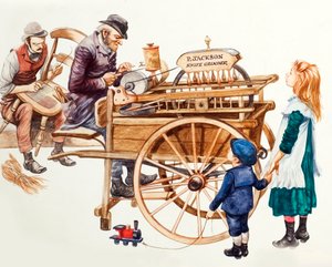 On dokuzuncu yüzyıl bıçak değirmeni by Peter Jackson
