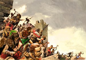 Pict savaşçıları İngiltere