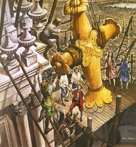 Altın haç St Paul Katedrali