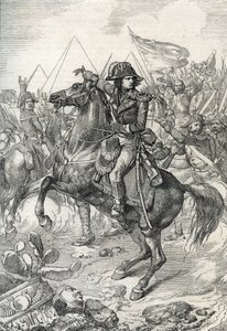 Mısır Seferi (Seferi) (1798-1801): Piramitlerden önce General Napolyon Bonapart (1765-1821) by Peter Johann Nepomuck Geiger