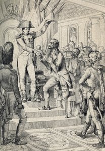 Legion d'honneur (1802'de kuruldu) haçlarının 14 Temmuz'da Invalides Kilisesi'ne ilk dağıtımı by Peter Johann Nepomuck Geiger