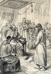 Yatırımların sorgusu, Canossa'nın tövbesi: Canossa'da, Kutsal Roma İmparatorluğu'nun İmparatoru IV. ” (Duvar