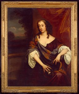Elizabeth Percy (tuval üzerine yağlıboya) by Peter Lely
