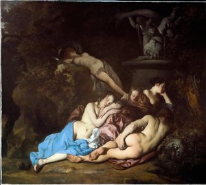 Çeşme Başındaki Periler by Peter Lely