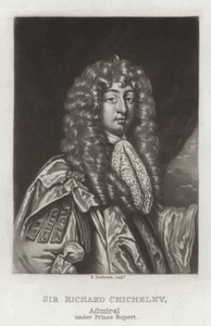 Sir Richard Chicheley  by Peter Lely