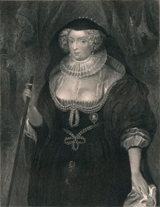 Frances Howard, Richmond Düşesi, 19. yüzyılın ortalarında.