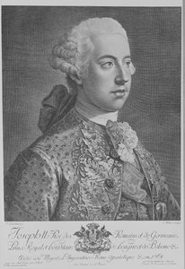Joseph II, Kutsal Roma İmparatoru, Anton Tischler tarafından oyulmuş by Peter Lion