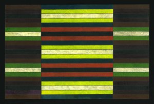 ÇİZGİLİ TRİPTİK No.6, 2003, (RESİM)