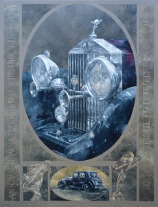 Fısıltı ve Ruh (tuval üzerine yağlı boya) by Peter Miller