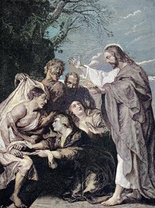 Christ Raising Lazarus, tablo Peter Paul Rubens, 28 Haziran 1577, 30 Mayıs 1640