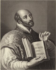 Loyolalı Ignatius (gravür) by Peter Paul (after) Rubens