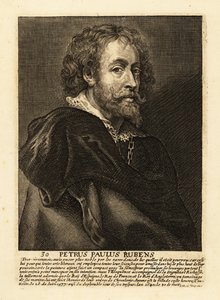 Sir Peter Paul Rubens'in portresi, Flaman sanatçı ve diplomat by Peter Paul (after) Rubens