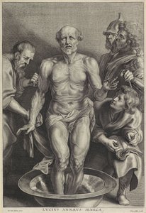 Alexander Voet II tarafından kazınmış Seneca