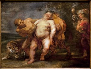 Silene sarhoş. Pierre Paul Rubens