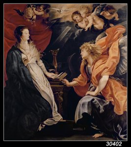Duyuru, 1609 by Peter Paul Rubens