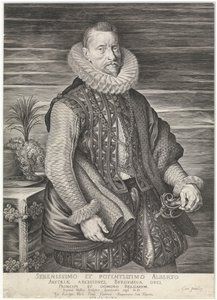 Avusturya Arşidükü Albert (gravür) by Peter Paul Rubens