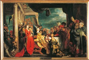 Avusturya, Viyana, Alboin ve Rosamunde by Peter Paul Rubens