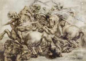 Anghiari Savaşı, Leonardo da Vinci