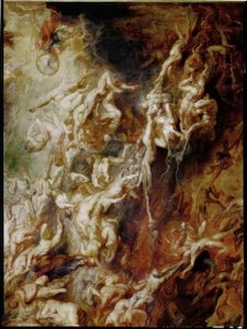 lanetlilerin cehenneme düşüşü by Peter Paul Rubens
