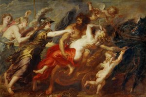 Proserpine Tecavüz by Peter Paul Rubens