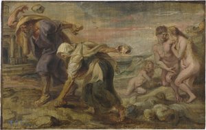Deucalion ve Pyrrha, yaklaşık 1636 by Peter Paul Rubens