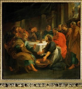 Ayakların yıkanması by Peter Paul Rubens