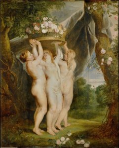 üç lütuf by Peter Paul Rubens