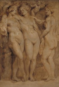 üç lütuf by Peter Paul Rubens
