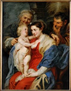Aziz Anne ile kutsal aile by Peter Paul Rubens