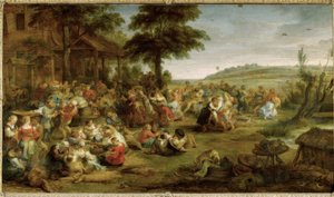 Flaman fuarı by Peter Paul Rubens