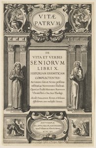 Theodor Galle tarafından oyulmuş, Heribert Rosweyde