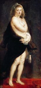 Kürk Şallı Helena Fourment, 1636-38