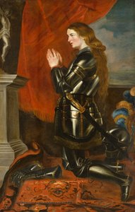 Joan of Arc, yaklaşık 1620 ve 1640 sonrası (tuval üzerine yağlı boya) by Peter Paul Rubens