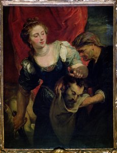 Holofernes Başkanı ile Judith by Peter Paul Rubens