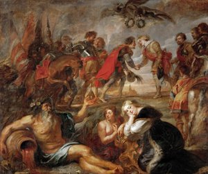 Macaristan, Bohemya ve Almanya kralı Habsburg III. Bebek by Peter Paul Rubens