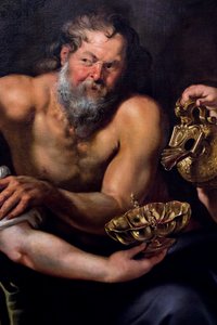 Lut ve kızları, yaklaşık 1610 (Tuval üzerine yağlıboya) by Peter Paul Rubens