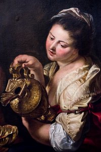 Lut ve kızları, yaklaşık 1610 (Tuval üzerine yağlıboya) by Peter Paul Rubens