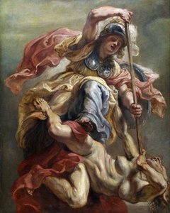 Minerva, Hikmet Fetih Etmesi Olarak 1632 ve 1634 Arasında. by Peter Paul Rubens
