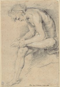 Spinario Pozunda Çıplak Gençlik by Peter Paul Rubens
