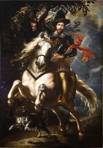 Giò Carlo Doria'nın at sırtında portresi by Peter Paul Rubens
